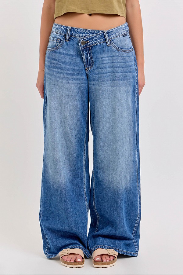 Low Rise Repositioned Wide Leg